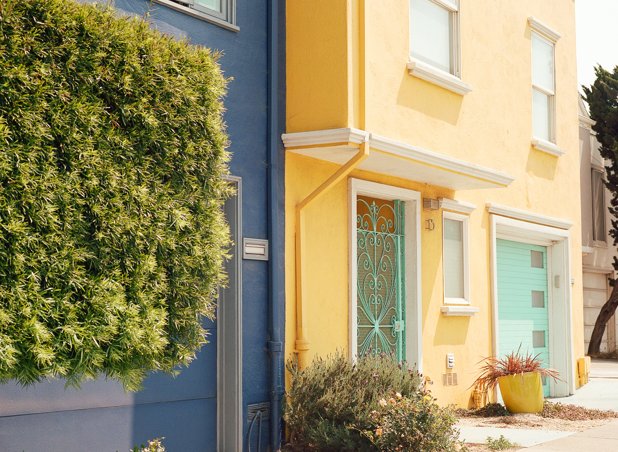 Yellow Bernal house